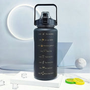 Lookhaa Multicolor Water Bottle Set Of 3 Leakproof Durable Sipper Water Bottle For Kids – Black