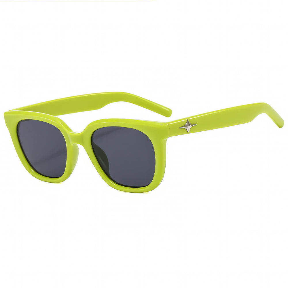 Lookhaa Boxed Sun Shades Sunglasses for Kids - Green/Black