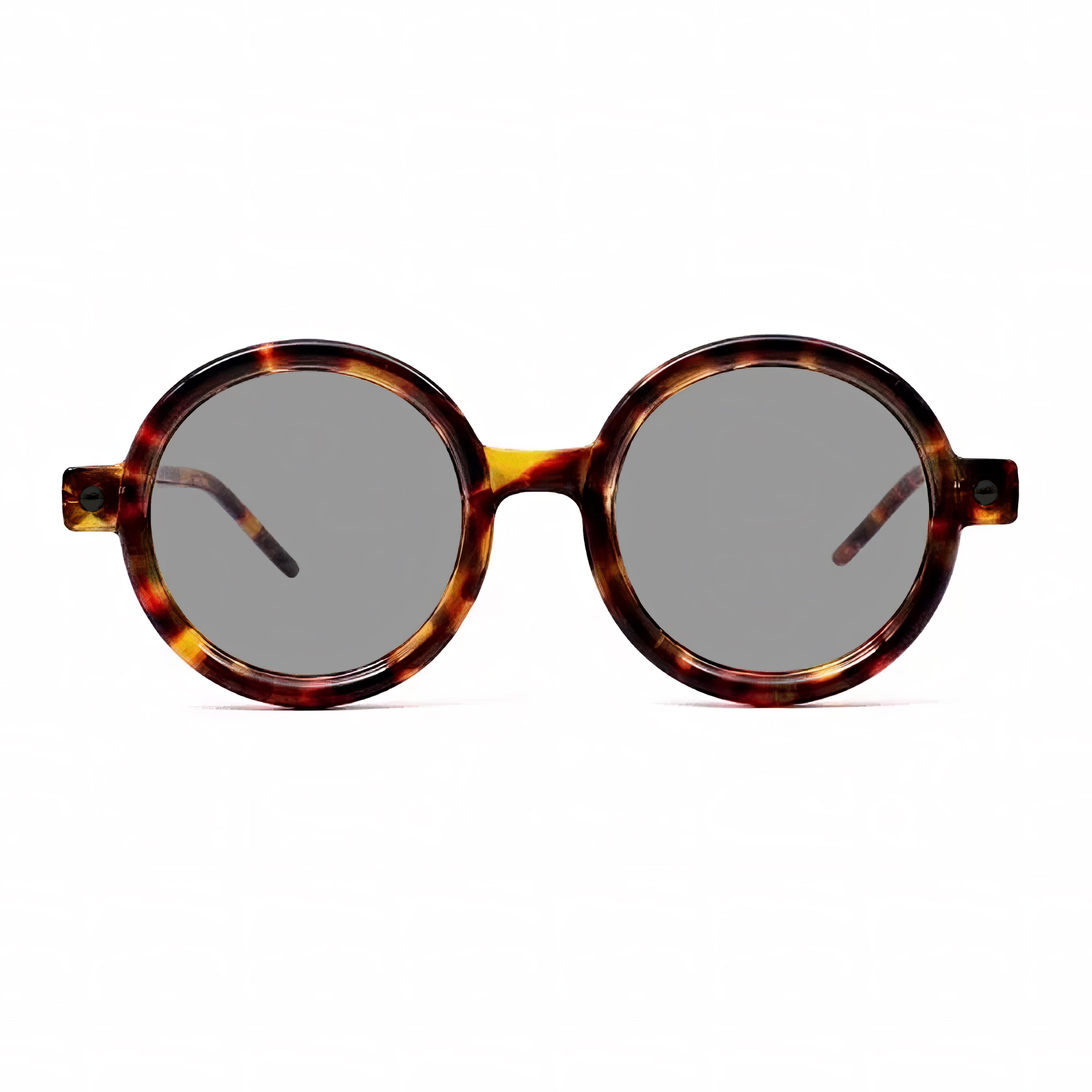 Lookhaa Full Rim Round Trendy UV Protected Style Sunglasses For Kids ( Tortoise)