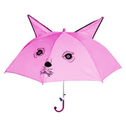 Lookhaa Kids Umbrella Colorful, Safe & Fun Lightweight, Easy-Open, Windproof Rainy Day Umbrella  - Pink lookhaa