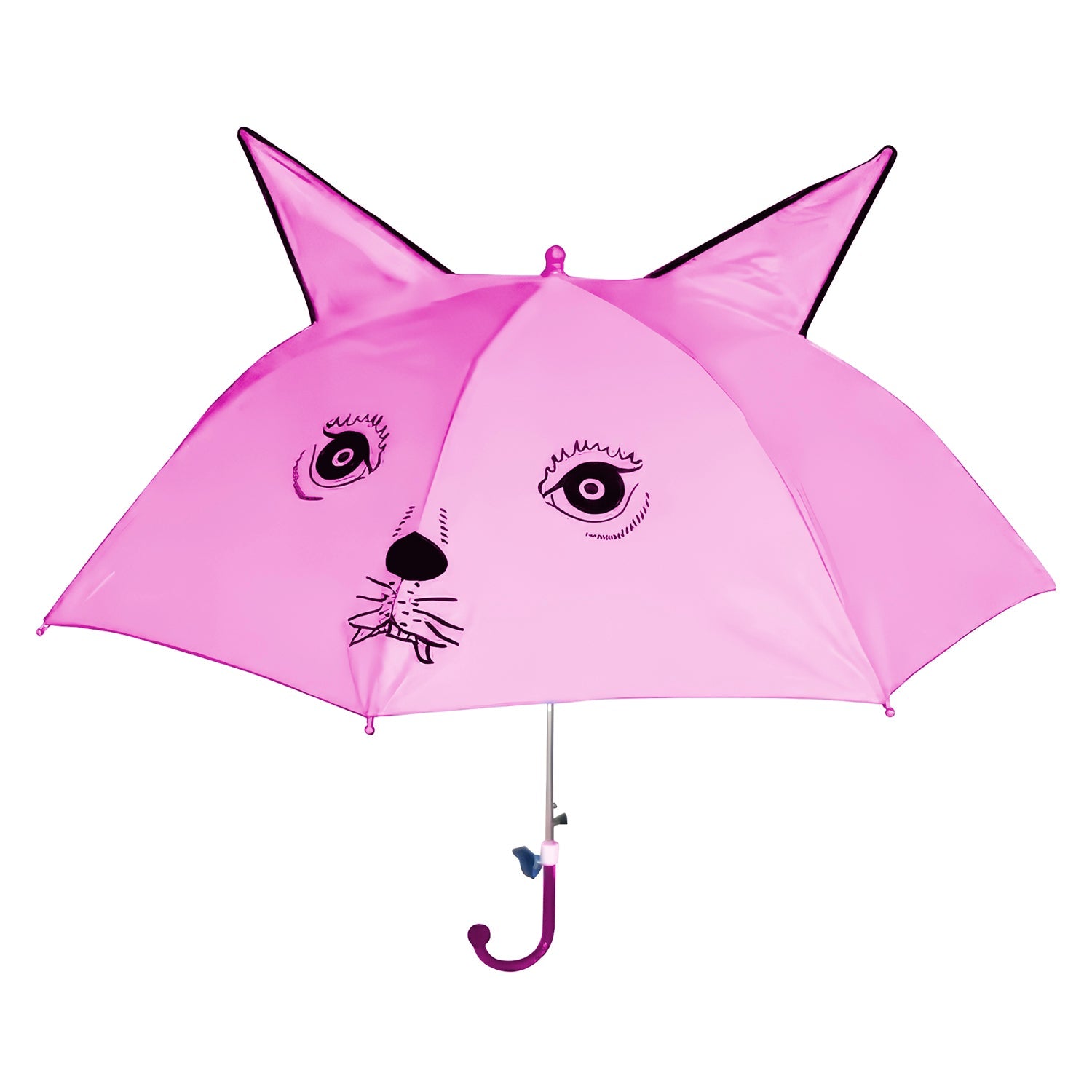 Lookhaa Kids Umbrella Colorful, Safe & Fun Lightweight, Easy-Open, Windproof Rainy Day Umbrella  - Pink lookhaa