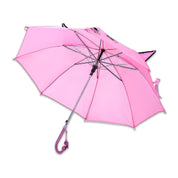 Lookhaa Kids Umbrella Colorful, Safe & Fun Lightweight, Easy-Open, Windproof Rainy Day Umbrella  - Pink lookhaa