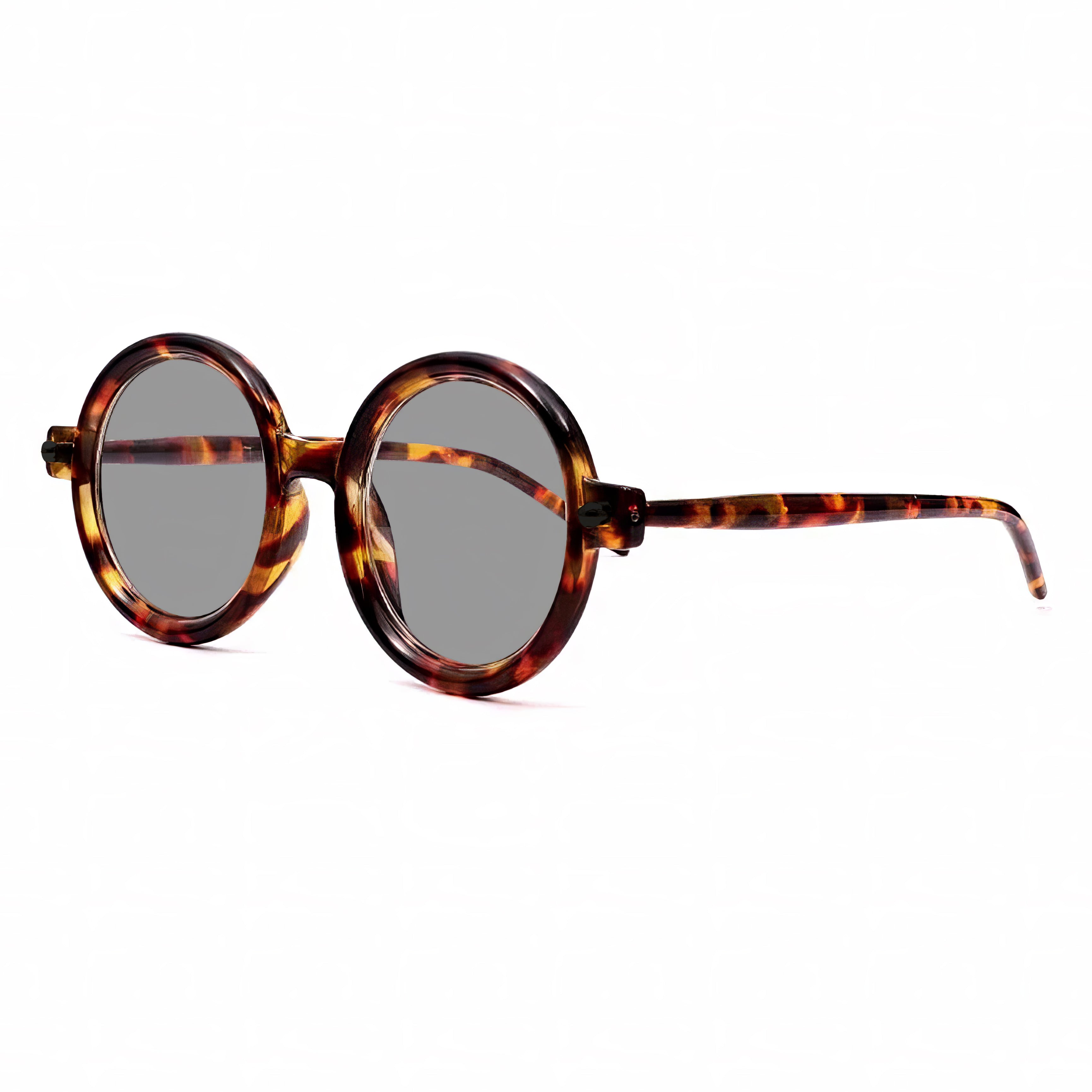 Lookhaa Full Rim Round Trendy UV Protected Style Sunglasses For Kids ( Tortoise)