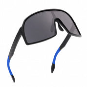 Lookhaa Sports Shield Mirrored Outdoor Driving & Cycling Sunglasses for Kids -  Black