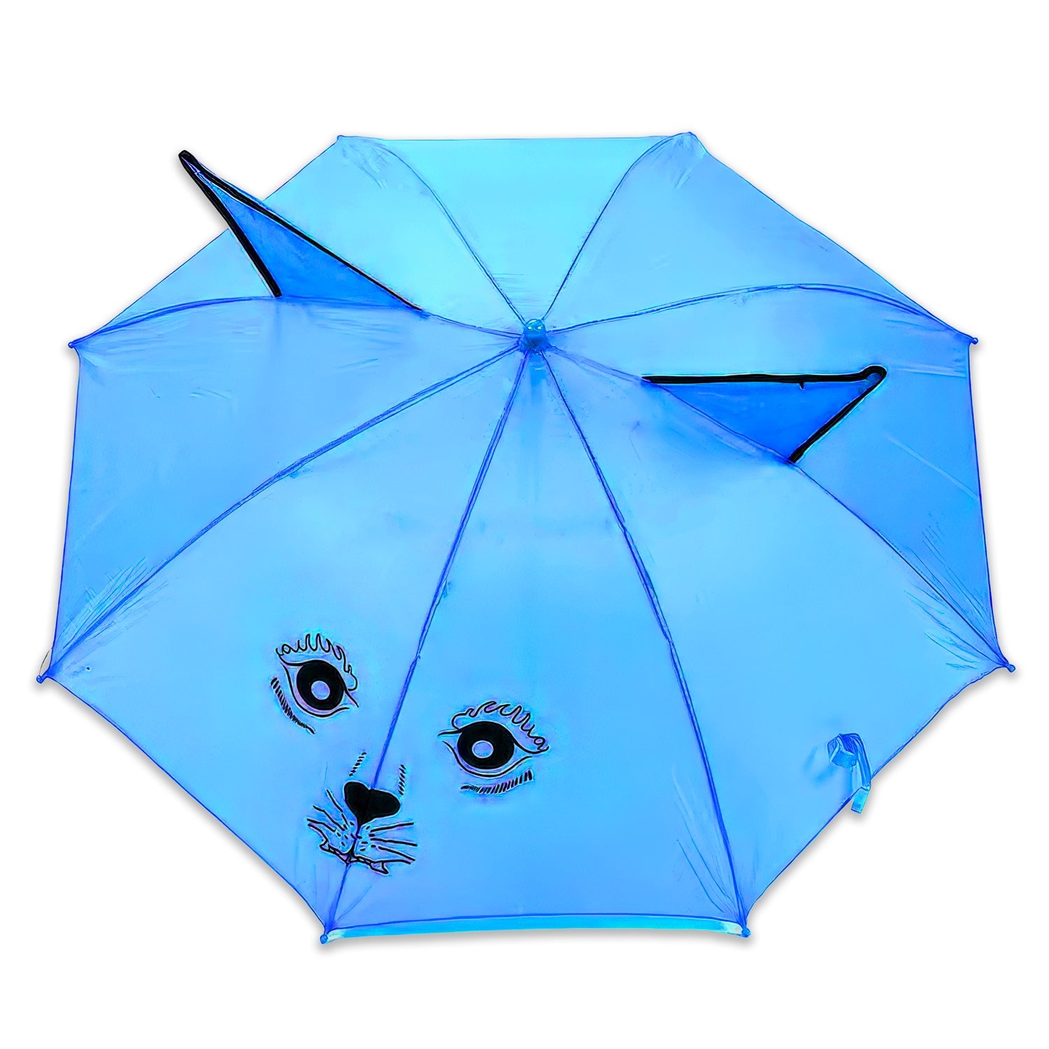 Lookhaa Kids Umbrella Colorful, Safe & Fun Lightweight, Easy-Open, Windproof Rainy Day Umbrella (Yellow) (Copy) lookhaa