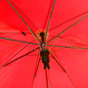 Lookhaa Kids Umbrella Colorful, Safe & Fun Lightweight, Easy-Open, Windproof Rainy Day Umbrella  - Red lookhaa