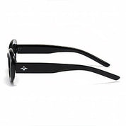Lookhaa Oval Fashion Frame & 100% UV protected lenses Sunglasses for Kids - Black