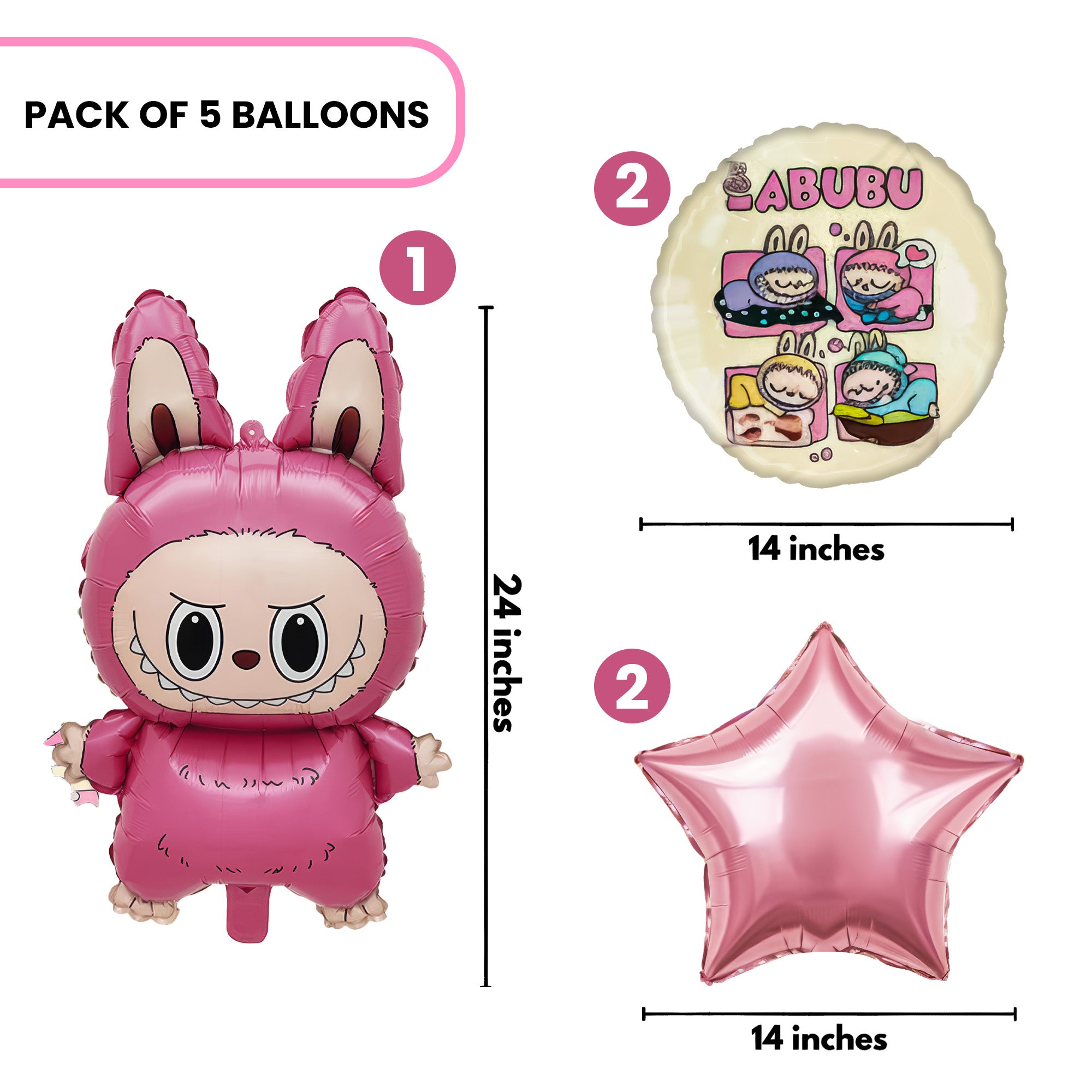 kids birthday decoration, cartoon foil balloon, bunny balloon set, cute animal party décor, baby shower balloons, kids cartoon theme decoration, metallic foil balloon, helium party balloons, reusable foil balloons, kids room décor