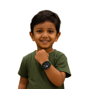 Lookhaa Kids Digital Multi Functional Watch Outdoor Waterproof Date Luminous LED Digital Watch For Boy - Green lookhaa
