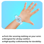 Lookhaa 3D Cute Cartoon Watch with 7 Disco Lights Analog Watch for Boys - Blue