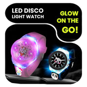 Lookhaa Kids Combo Panda and Kitty Character Analog Disco Lights Watch lookhaa
