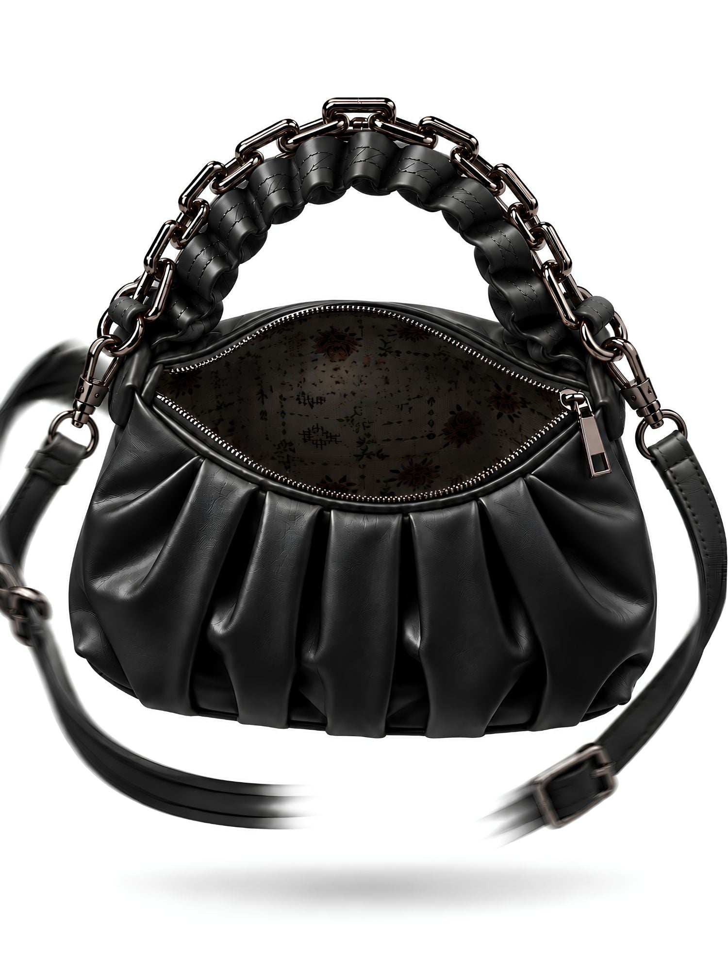LOOKHAA Premium Solid Black Shoulder Bag (Copy) lookhaa