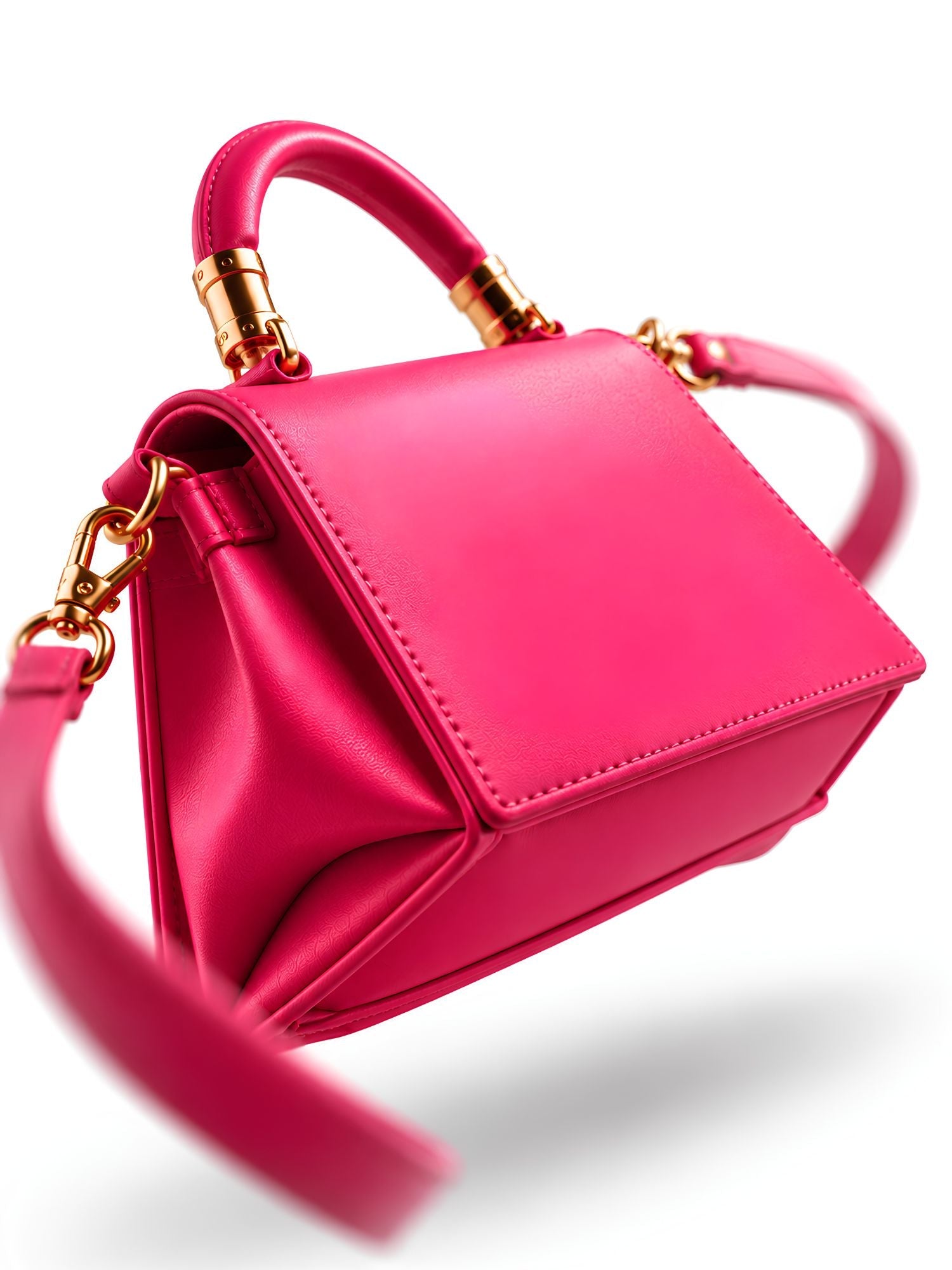 Lookhaa Women Premium Pink Peacock Embroidered Handbag lookhaa