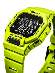LOOKHAA Kids Solid Digital Sports Watch - Green lookhaa
