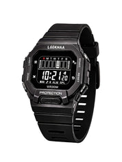 LOOKHAA Kids Solid Digital Sports Watch - Black lookhaa