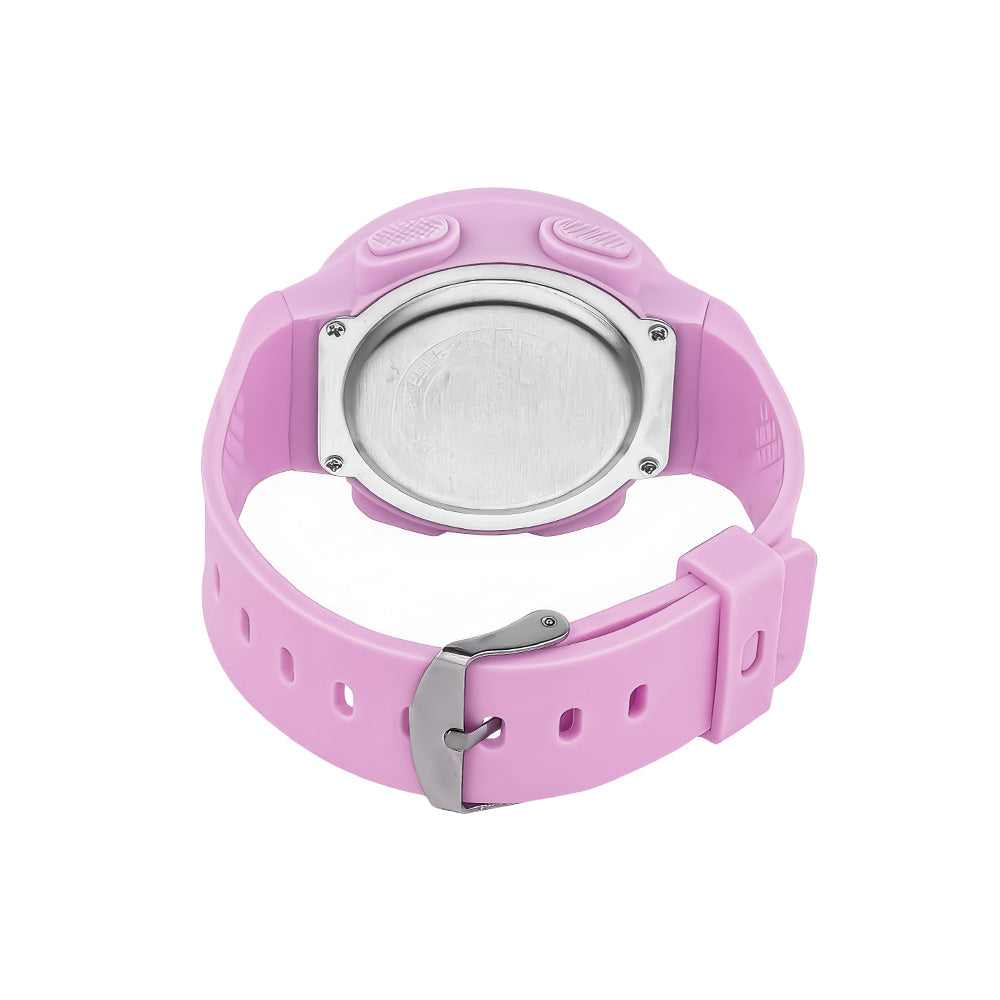 LOOKHAA Solid Digital Sports Watch - Purple lookhaa