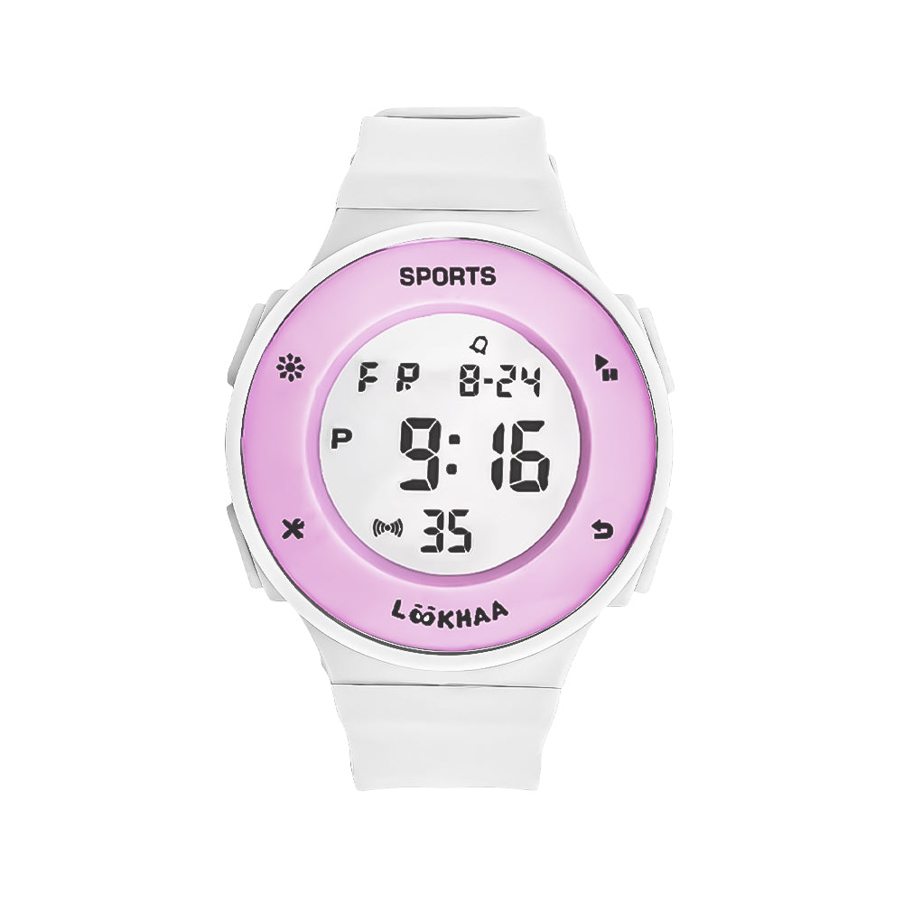 LOOKHAA Solid Digital Sports Watch - Multi lookhaa