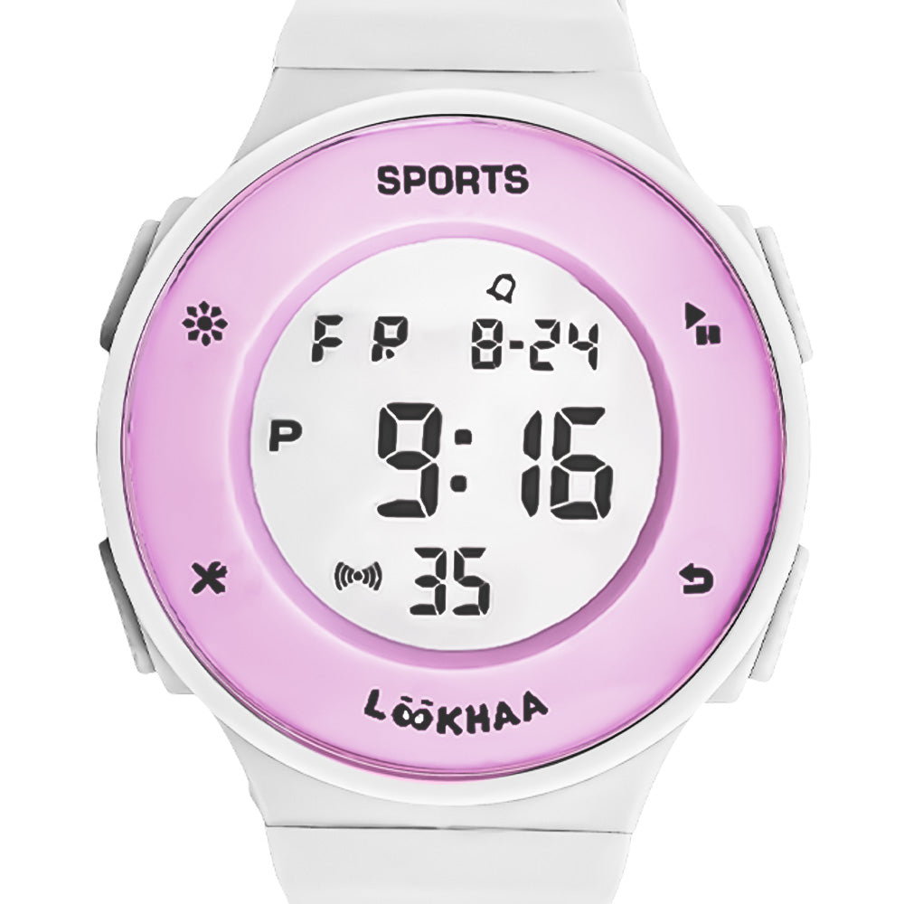 LOOKHAA Solid Digital Sports Watch - Multi lookhaa