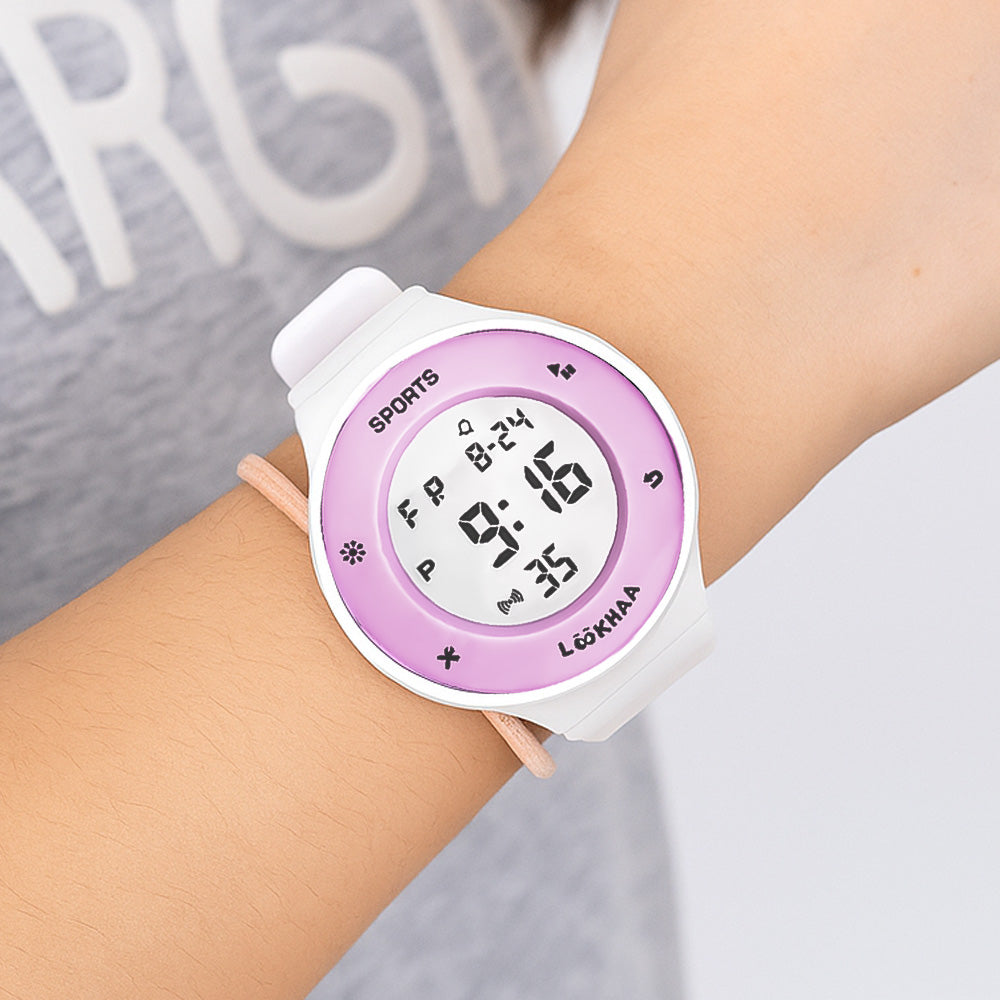 LOOKHAA Solid Digital Sports Watch - Multi lookhaa