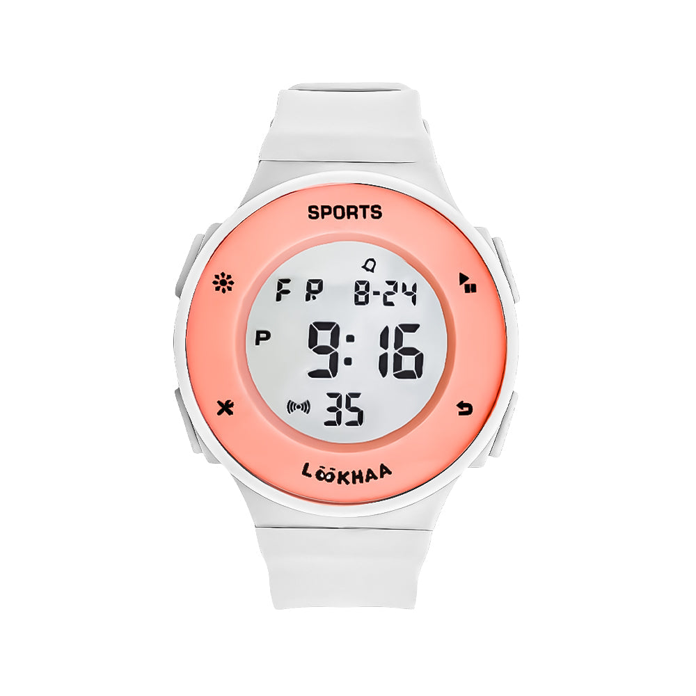 LOOKHAA Solid Digital Sports Watch - Multi lookhaa