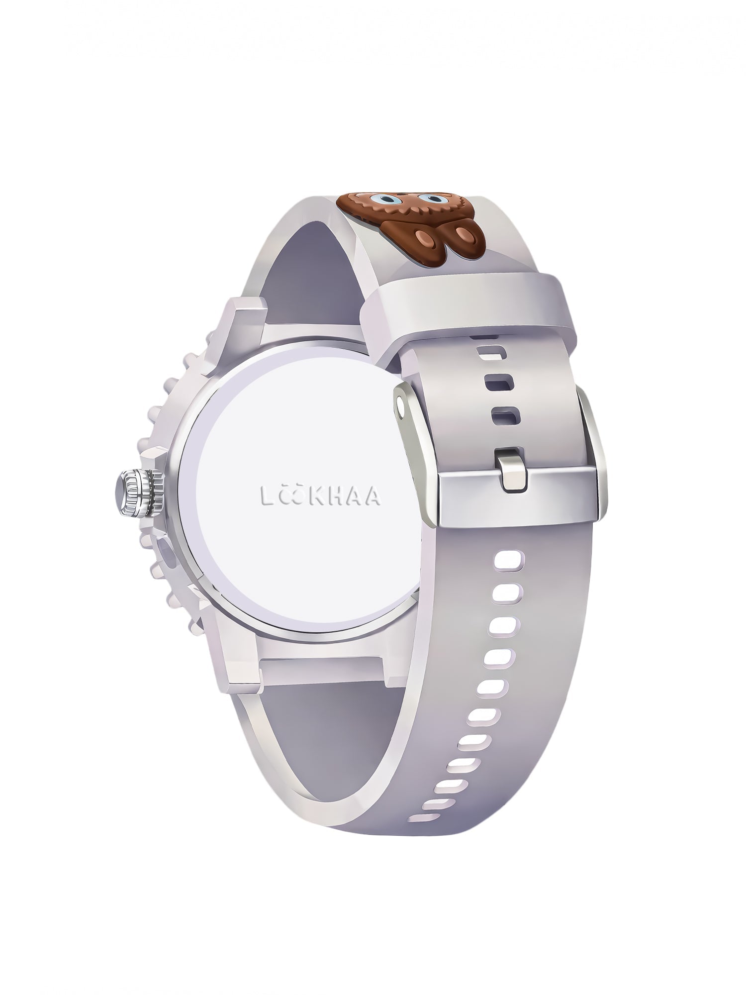 LOOKHAA Kids 3D Cartoon My Melody Multi Color Analog LED Lights Watch for Girls Kids- Black lookhaa
