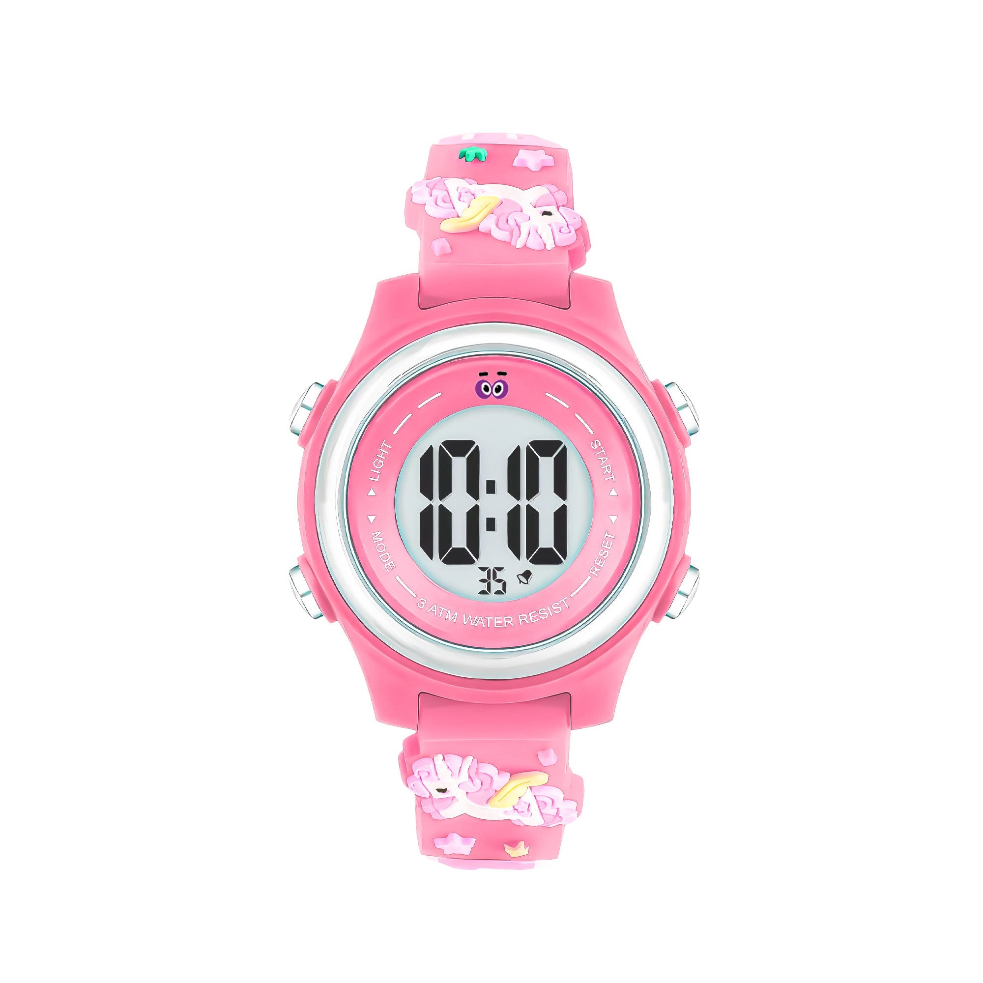 LOOKHAA Kids Stylish 3D Pink Unicorn Digital LED Sport Watch - Pink lookhaa
