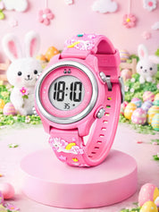 LOOKHAA Kids Stylish 3D Pink Unicorn Digital LED Sport Watch - Pink lookhaa