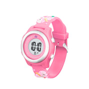 LOOKHAA Kids Stylish 3D Pink Unicorn Digital LED Sport Watch - Pink lookhaa