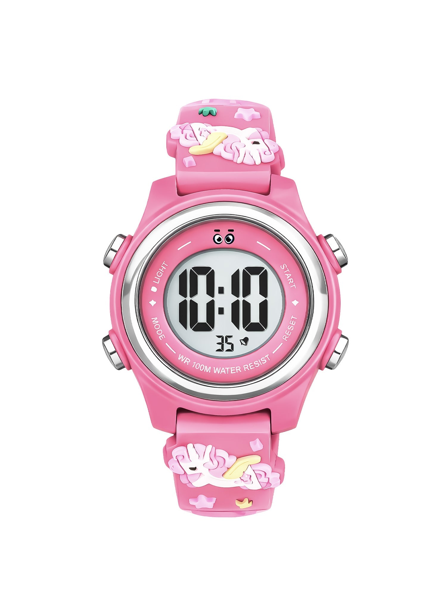 LOOKHAA Kids Stylish 3D Pink Unicorn Digital LED Sport Watch - Pink lookhaa