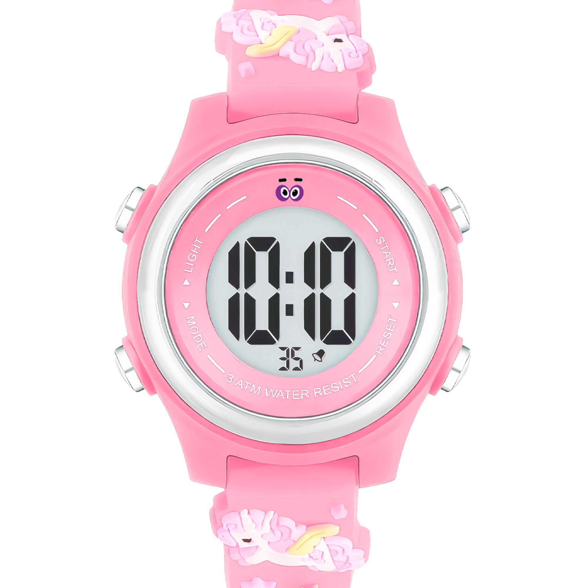 LOOKHAA Kids Stylish 3D Pink Unicorn Digital LED Sport Watch - Pink lookhaa
