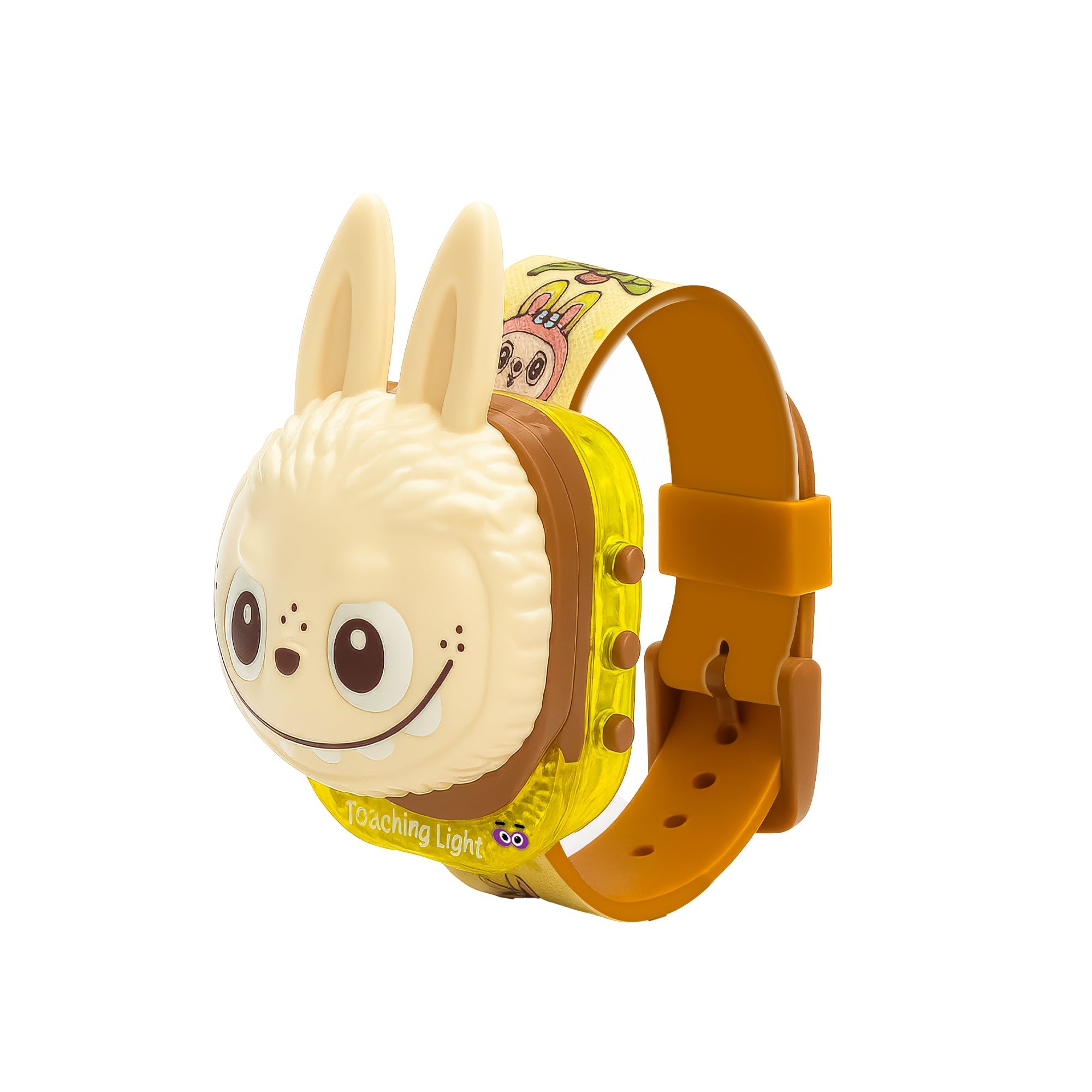 LOOKHAA Kids Labubu Cartoon Character Multicolor LED Digital Watch for Unisex Kids  lookhaa