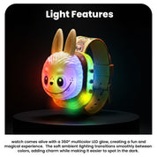 LOOKHAA Kids Labubu Cartoon Character Multicolor LED Digital Watch for Unisex Kids  lookhaa