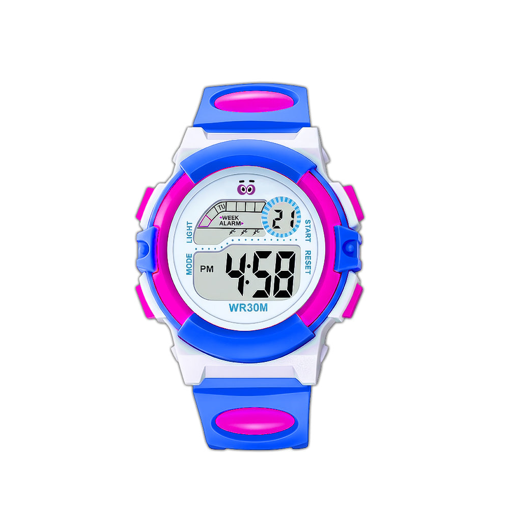 LOOKHAA Boys Kids Multicolor Light Digital Sport Wrist Watch