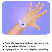 LOOKHAA Kids Beautiful Butterfly  7 Disco Light Analog Watch for Girls lookhaa