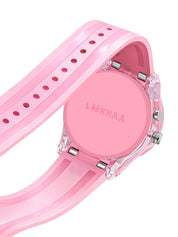 LOOKHAA Kids Beautiful Butterfly 7 Disco Light Analog Watch for Girls lookhaa