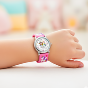 LOOKHAA Kids Girls Unicorn Theme Analog Wrist Watch lookhaa