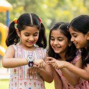 LOOKHAA Kids Girls Unicorn Theme Analog Wrist Watch lookhaa