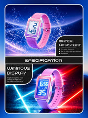 Lookhaa Kids Rectangular Shape Dial Digital Sport Watch lookhaa