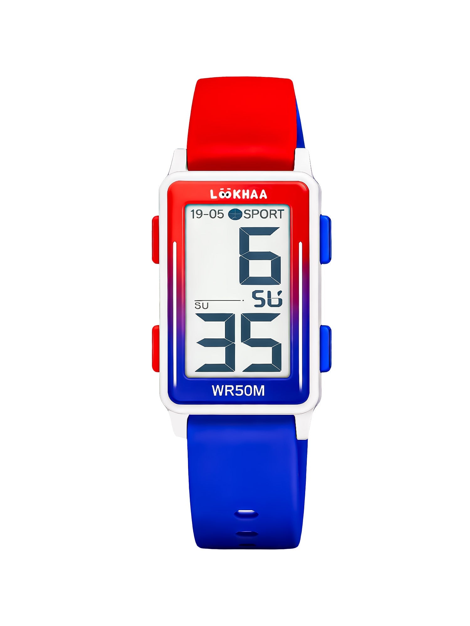 Lookhaa Kids Rectangular Shape Dial Digital Sport Watch lookhaa