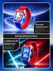 Lookhaa Kids Rectangular Shape Dial Digital Sport Watch lookhaa