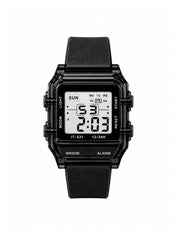 LOOKHAA Unisex Kids Black Multi-Function Digital Watch lookhaa