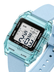 LOOKHAA Unisex Kids Blue Multi-Function Digital Watch lookhaa