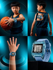 LOOKHAA Unisex Kids Blue Multi-Function Digital Watch lookhaa