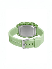 LOOKHAA Unisex Kids Transparent Green Multi-Function Digital Watch lookhaa