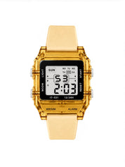 LOOKHAA Unisex Kids Cream Multi-Function Digital Watch lookhaa