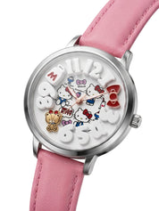 LOOKHAA Trendy Girls Analog Watch with Pink Leather Strap lookhaa