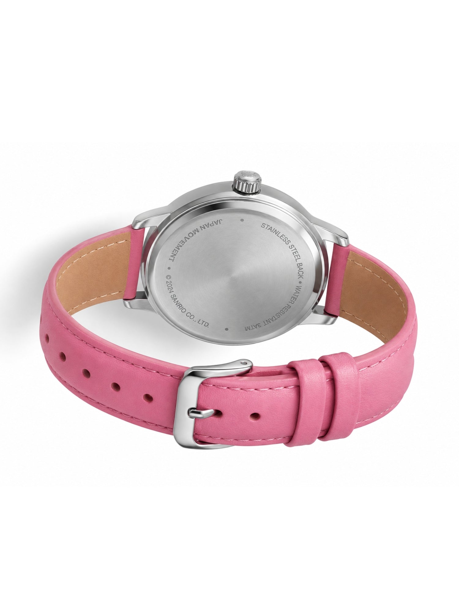 LOOKHAA Trendy Girls Analog Watch with Pink Leather Strap lookhaa
