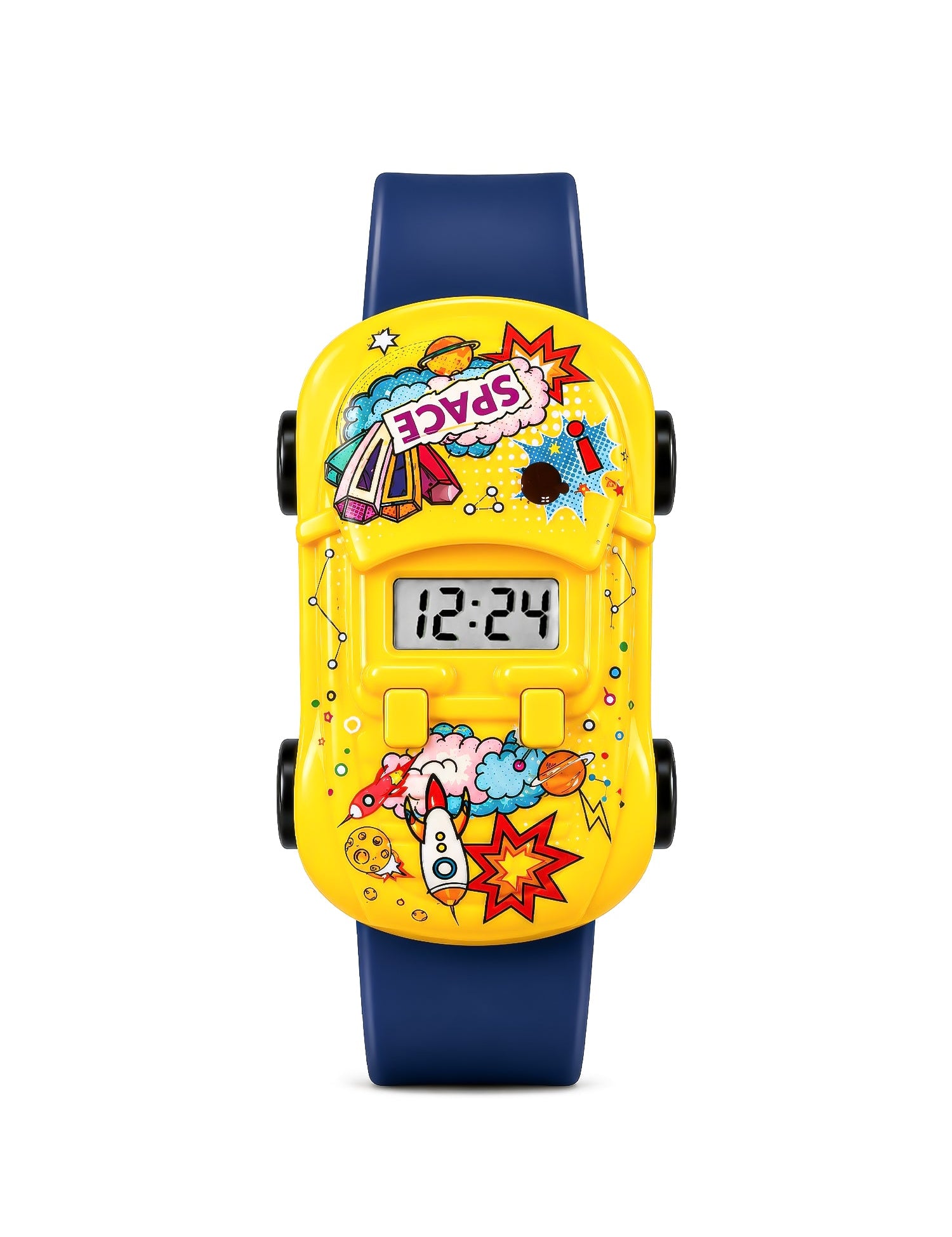 LOOKHAA Kids Movable Car Digital Watch for Boys & Girls lookhaa