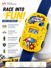 LOOKHAA Kids Movable Car Digital Watch for Boys & Girls lookhaa