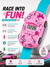 LOOKHAA Kids Movable Car Digital Watch for Boys & Girls lookhaa